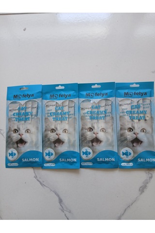 Krem Kedi Ödül Maması Somon Aromalı 12 4'lü Paket Toplam 48 Ad.
