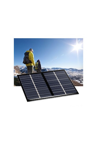 Yifomall 1.5w 12v Polikristal Güneş Paneli - Taşınabilir Şarj Cihazı İçin Dıy Güç Kaynağı 115x90mm