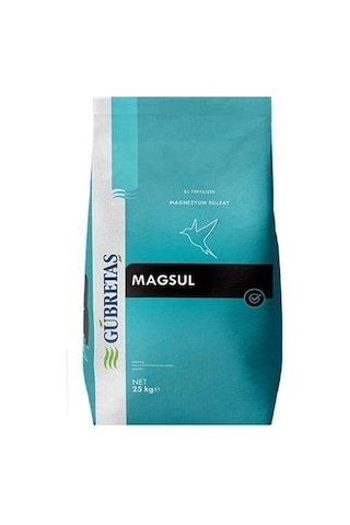 Gübretaş Magsul Magnezyum Sülfat %16 Mgo - %32 So₃ 25 KG