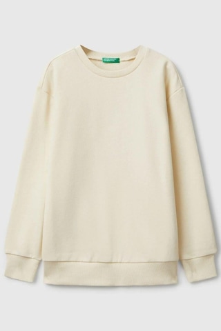 United Colors Of Benetton Erkek Çocuk 3j68c10qk-25k Sweatshirt Bej-1930 Bej