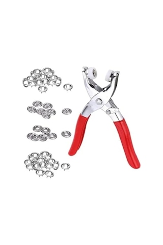 Metal Çıt Çıt Montaj Seti - 9,5 Mm El Pensesi 001
