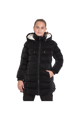 Xo Kids Kız Çocuk Mont 5-8 Yaş 8045 Siyah