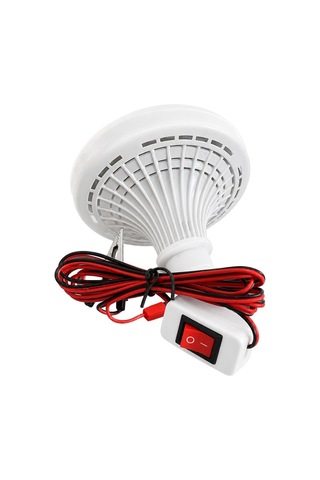 Powermaster Anahtarlı 12 Volt 24 Watt Akü Maşalı 2 Metre Kablolu Led Ampul