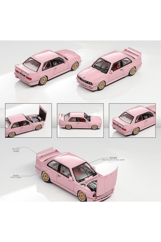 Mortal Model Bmw E30 M3 Group A Valentine's Day Limited Edition Pembe Pleksi