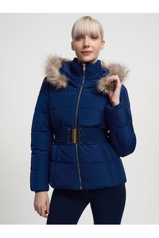 LOFT Regular Fit Kadın Mont Lf2033255 Q1.v1 Lacivert