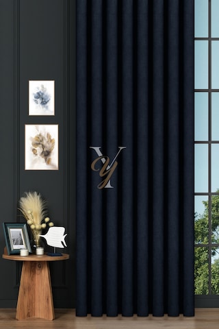 Petek Fon Perde V-1039 Lacivert Lacivert