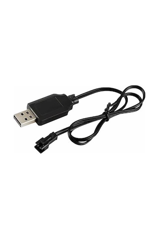 3.7v / 3.6v Lityum Pil Usb Şarj Kablosu Jst Sm-2p Soket Lipo Batarya Rc Quadcopter Drone Helikopter