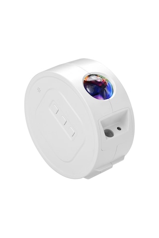 Hfambition 7.5w Ay Yıldız Su Dalga Işık Projeksiyonu, Parlaklık Ayarlanabilir, 2000mah Batarya, Ev Sahne Parti Dekorasyon Işığı 10.1"