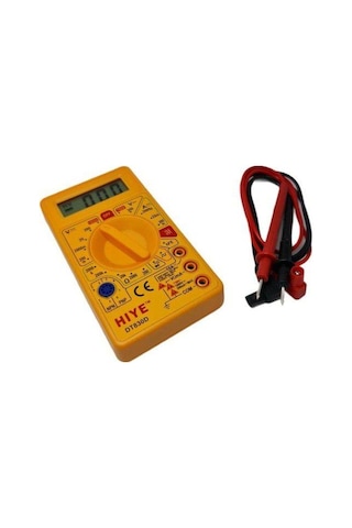 Dt-830d Dijital Multimetre Dt830d Ölçü Aleti - Avometre Sarı N11.1562