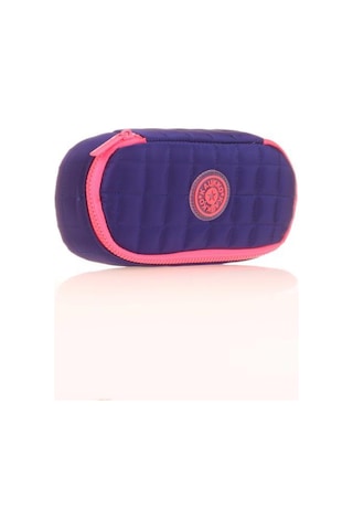 Kaukko Quilted Özel Bölmeli Kalem Çantası Navy Blue K2624