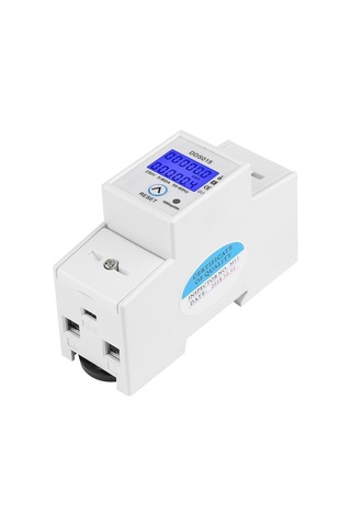 Dinosaurs Spirit 5-80a 230v 50hz Di Tal Lcd Tek Fazlı Enerji Ölçer Watt Ölçer Dın Raya Montaj Dds015