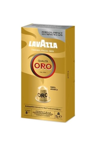 Lavazza Nespresso Uyumlu Qualita Oro Kapsül Kahve 10'lu