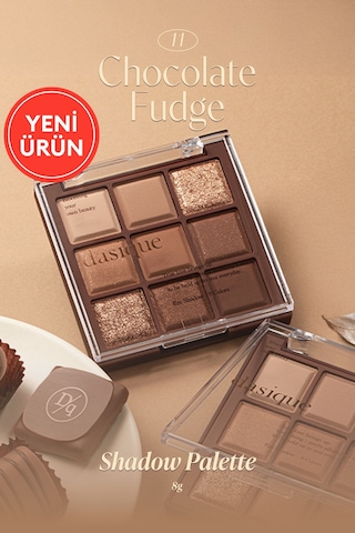 Dasique Mat Ve Işıltılı Renk Seçenekleri Sunan Far Paleti Shadow Palette 11 Chocolate Fudge 11 Chocolate Fudge