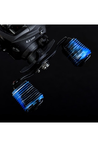 Vkemall 2 Adet Siyah Silikon Balıkçılık Makinesi Kolu Koruması - Leo Fıshıng Tutamak Kaplama