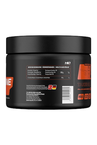 Hıq Citruline Malate 150g Unflavored Aromasız