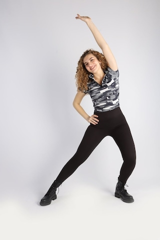Kutaf Nano Fit Düz Sporcu Tayt 001