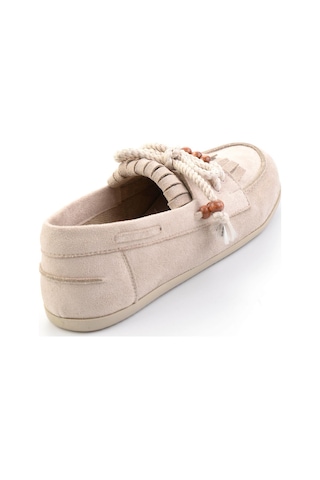 Bambi Bej Kadın Loafer Ayakkabı K01566004872 Bej
