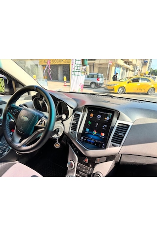 Chevrolet Cruze 2009 2012 Tesla Navigasyon Multimedya Carplay Double 9.7''