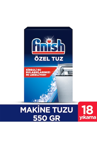 Finish Temizlik ve Bakım Seti Parlatıcı 400 ML + Makine Temizleyici Sıvı 250 ML + Tuz 550 G