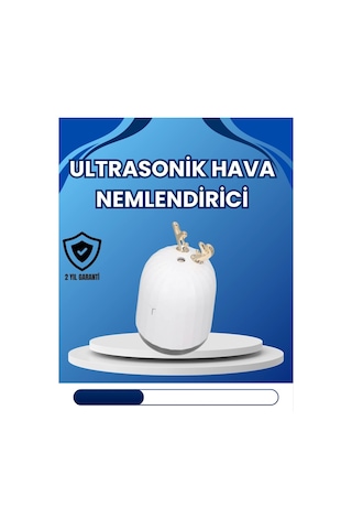 4 8 Saat Çalışma Süreli Usb Portatif Masa Nemlendirici