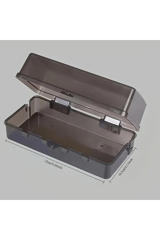 Fastbuy Outdoorsu Elektrik Kabin Kutusu Beyaz Minimalist Toz Gecirmez Hava Dayanikli Saffaf Kaplı