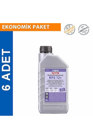 Liqui Moly Radyatör Antifrizi Kfs 12 Mor 1 Lt 6 Adet 21145