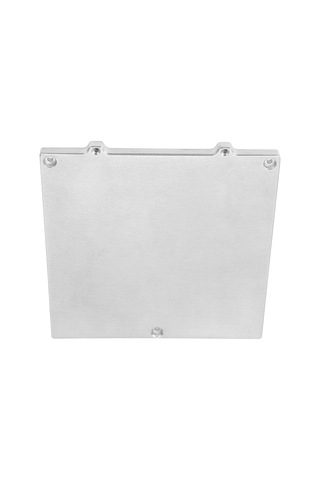 Tenfowee Voron V0/v0.1 3d Yazıcı Z Ekseni Isıtma Yatağı Destek Plakası - 120x120x6mm Alüminyum Levha, M3 Yuvarlak Delikli, Isı Dayanıklı, Keskin İşçilik