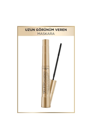 Telescopic Gold Maskara - Siyah & Super Lock Brow Glue Kaş Sabitleyici Maskara - Şeffaf pkttelesmasksuperlock-10572