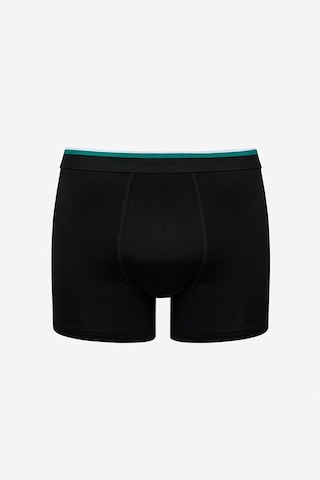 Penti Tartan 3lü Siyah Boxer Siyah Siyah
