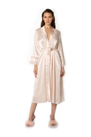 Pierre Cardin 6960 Kadın Saten Altılı Set - İnci Pudra