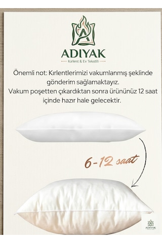 4'lü Set Kırlent Içi Yastık Vip Kalite - %100 Yumuşak Kırpıntı Sünger Ekstra Dolgun Kırlent Içi 45 x 45