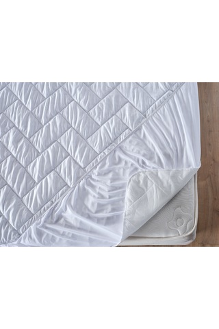 Comfyline Stress Free Sıvı Geçirmez Fitted Alez100x200 Beyaz