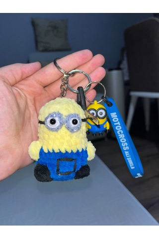 Amigurami Minyon Anahtarlık Çok Renkli