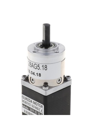 Homyl Dıy Cnc Robot Için Planet Şanzıman Çift Şaft Nema 11