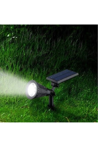 7w Çim Solar G.ışığı Rengi Siyah
