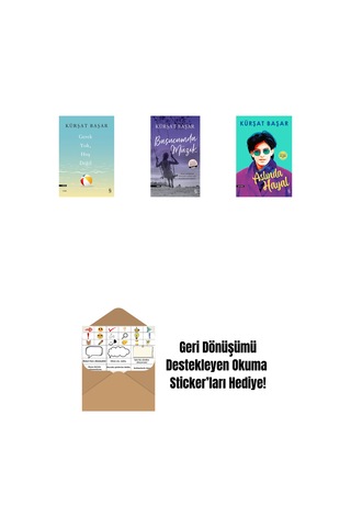 Gerek Yok, Hoş Değil + Başucumda Müzik Midi Boy + Aslında Hayal + Okuma Sticker'ları