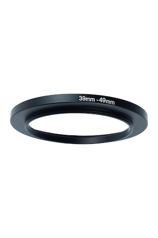 Ayex 39mm 49mm Step-up Ring Lens Filtre Adaptörü 39mm Lens İçin 49mm Filtre Dönüştürücü