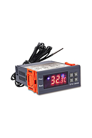 Ximistore9 Stc-3000 Dijital Sıcaklık Kontrol Cihazı -50 C 99 C Aralığında Akvaryum, Inkübasyon, Soğutucular İçin Mikroişlemci Kontrolörü 220v