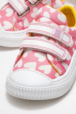 Mnpc Kız Çocuk Pembe Kalpli Sneaker Ayakkabı 25y2a10074863 Pembe Kalpli