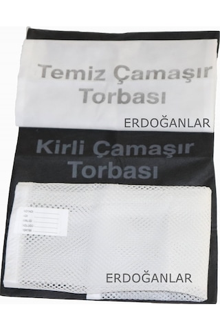 Asker Kirli-Temiz Çamaşır Torbası Ve Çamaşır Filesi Gri