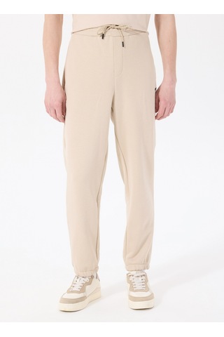 Mustang Bej Erkek Relaxed Nakışlı Sweatpant M5sm-ea1152