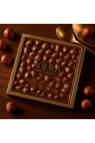 Aquila Chocolate Fındıklı Sütlü Çikolata 250 G