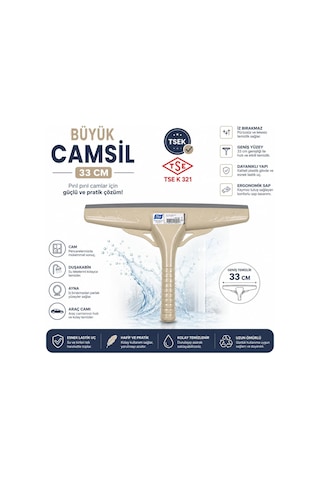 Lexroo Büyük Cam Sil 33 Cm
