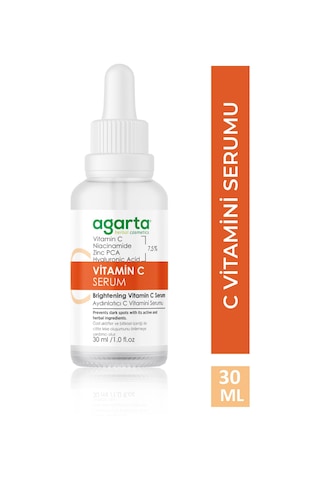 Agarta Aydınlatıcı Koyu Leke Karşıtı Vitamin C Serum 30 ML