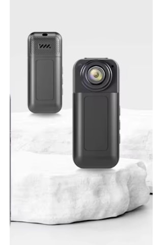 Wifi 35 Gr Vücut Aksiyon Kamerası 1.47 İnç Ekran Manyetik Kolye 1