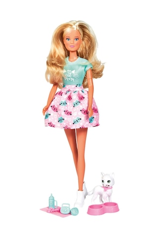 Steffi Love Bebek ve Yavru Kedi Oyuncağı