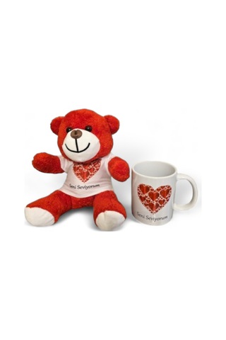 Seni Seviyorum Ayıcık Ve Kupa Bardak Seti-cengizhan Unaler