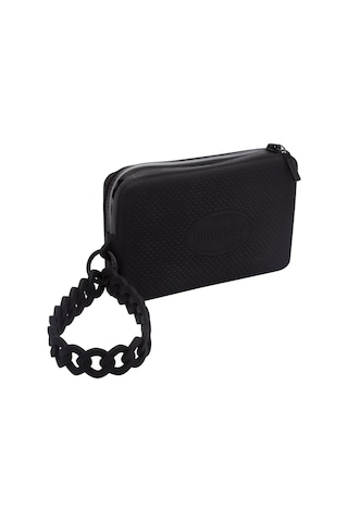 Mini Bag Chain Siyah Plaj Çantası Siyah
