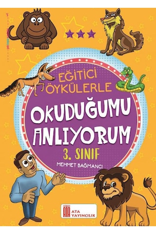 3.sınıf Okuduğunu Anlama Seti 3 Kitap