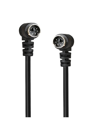 Sones Mini Dın 6 Pinli Uzatma Kablosu, Uzunluk: 1,8 M Erkekten Erkeğe Dirsek